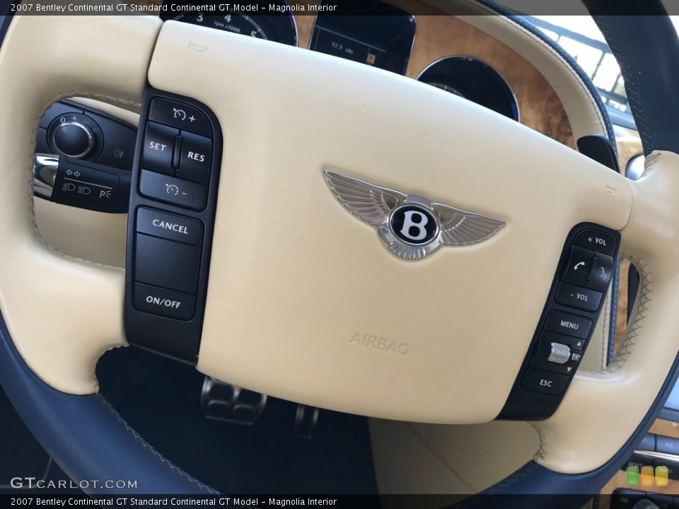 Magnolia Interior Steering Wheel for the 2007 Bentley Continental GT  #131289471