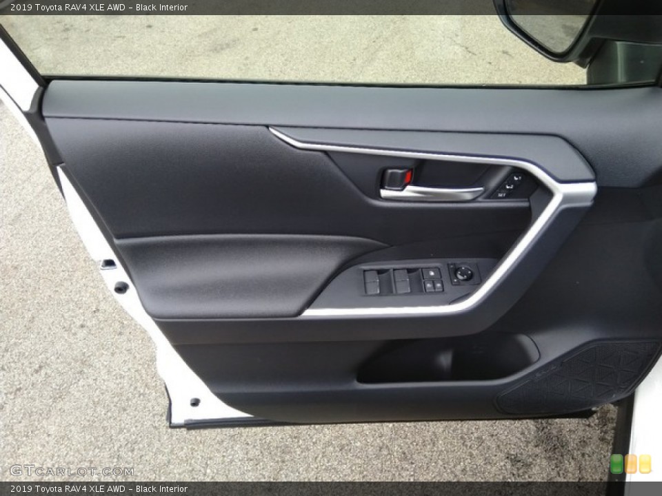 Black Interior Door Panel for the 2019 Toyota RAV4 XLE AWD #131290098