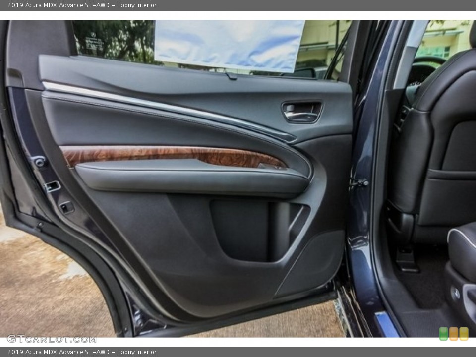 Ebony Interior Door Panel for the 2019 Acura MDX Advance SH-AWD #131297253