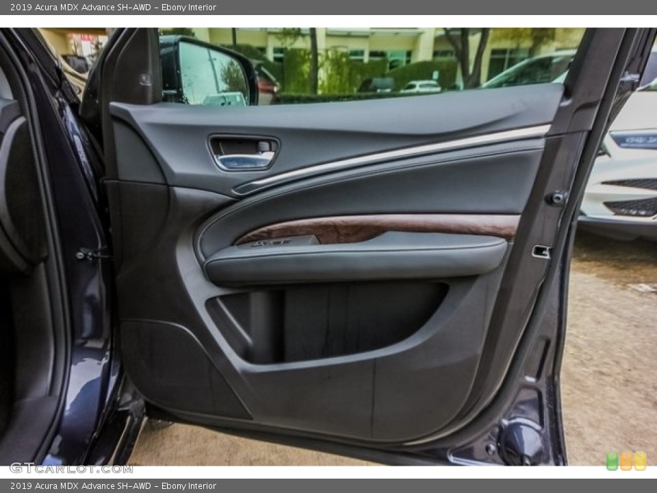 Ebony Interior Door Panel for the 2019 Acura MDX Advance SH-AWD #131297412