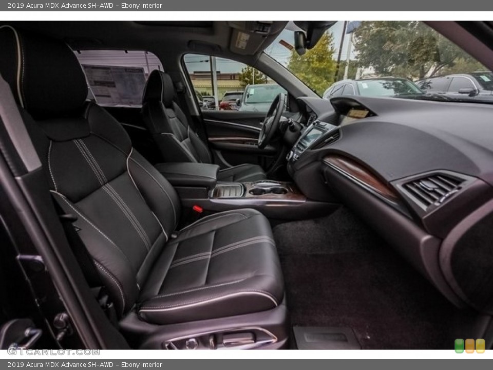 Ebony Interior Front Seat for the 2019 Acura MDX Advance SH-AWD #131297433
