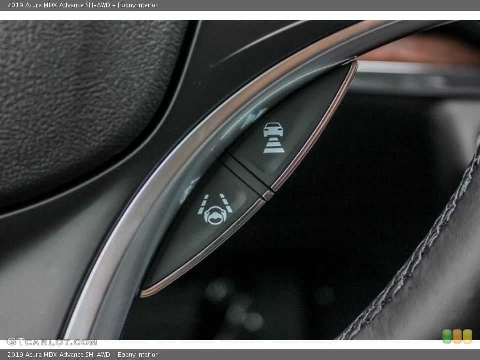 Ebony Interior Steering Wheel for the 2019 Acura MDX Advance SH-AWD #131297811