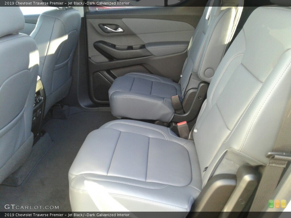 Jet Black/­Dark Galvanized Interior Rear Seat for the 2019 Chevrolet Traverse Premier #131300442