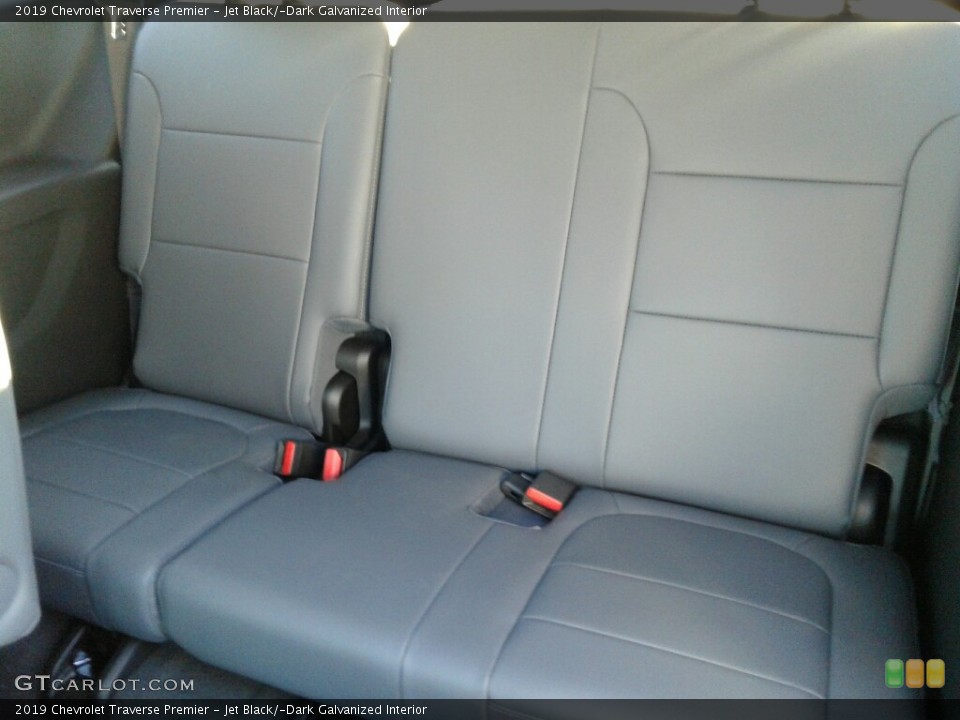 Jet Black/­Dark Galvanized Interior Rear Seat for the 2019 Chevrolet Traverse Premier #131300460