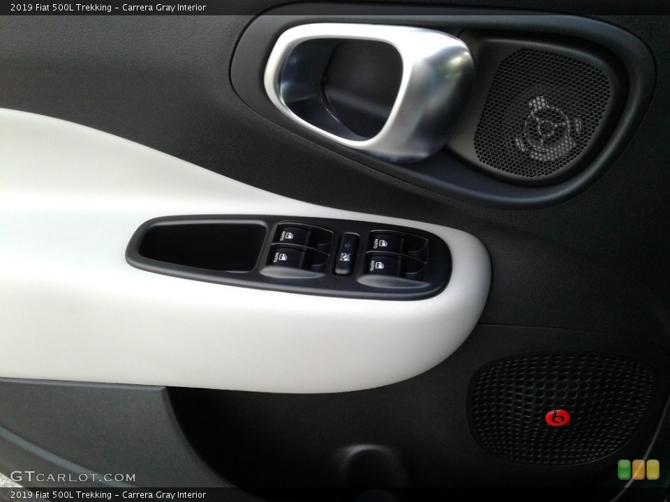 Carrera Gray Interior Controls for the 2019 Fiat 500L Trekking #131309541