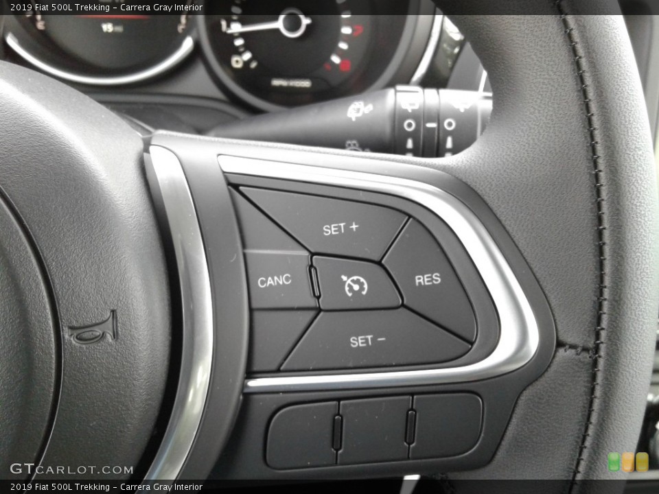 Carrera Gray Interior Steering Wheel for the 2019 Fiat 500L Trekking #131309622