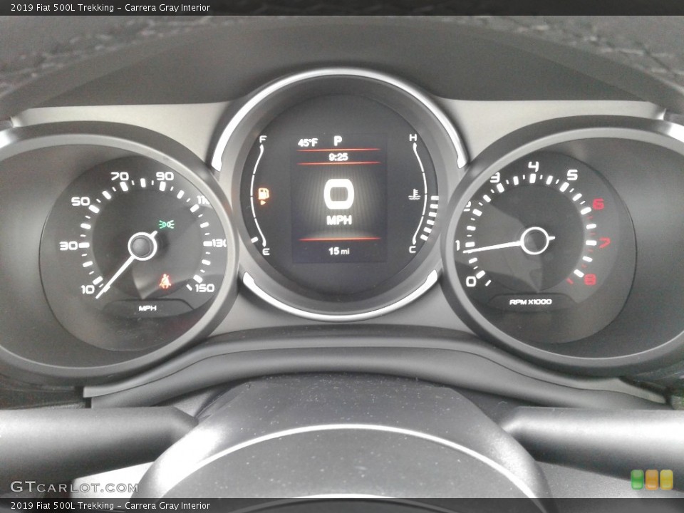 Carrera Gray Interior Gauges for the 2019 Fiat 500L Trekking #131309625
