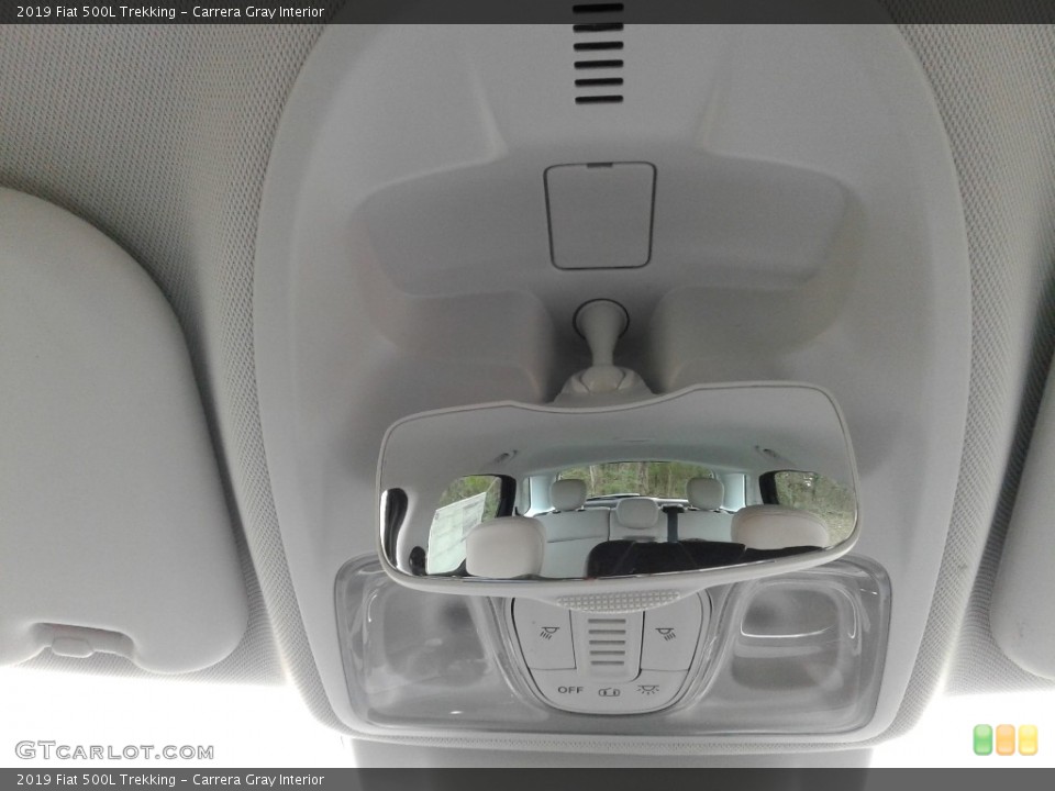 Carrera Gray Interior Controls for the 2019 Fiat 500L Trekking #131309673