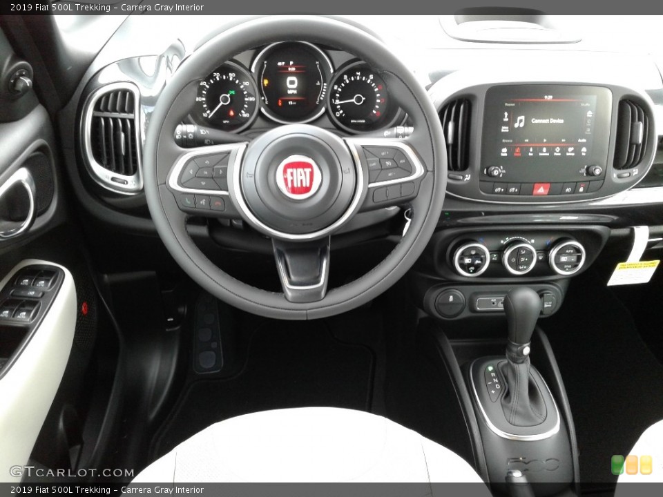 Carrera Gray Interior Dashboard for the 2019 Fiat 500L Trekking #131309682