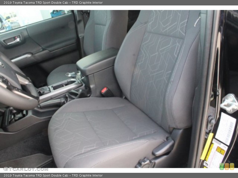 TRD Graphite Interior Front Seat for the 2019 Toyota Tacoma TRD Sport Double Cab #131311704