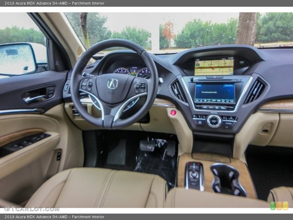 Parchment Interior Dashboard For The 2019 Acura Mdx Advance