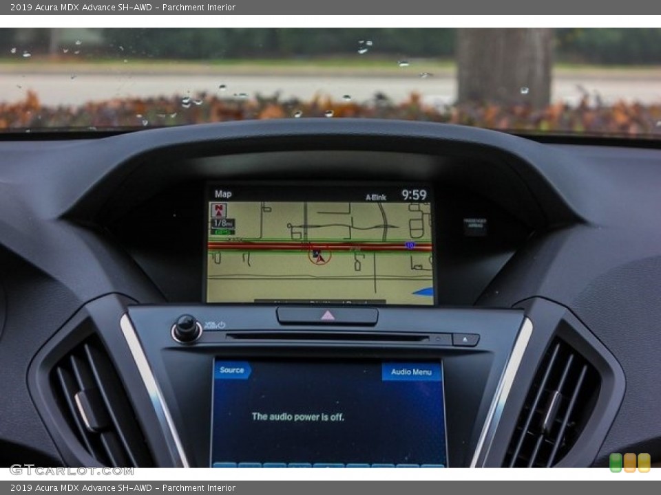 Parchment Interior Navigation for the 2019 Acura MDX Advance SH-AWD #131311926