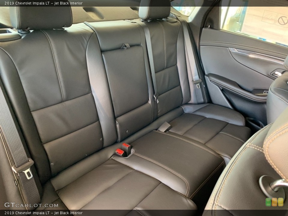 Jet Black Interior Rear Seat for the 2019 Chevrolet Impala LT #131320086