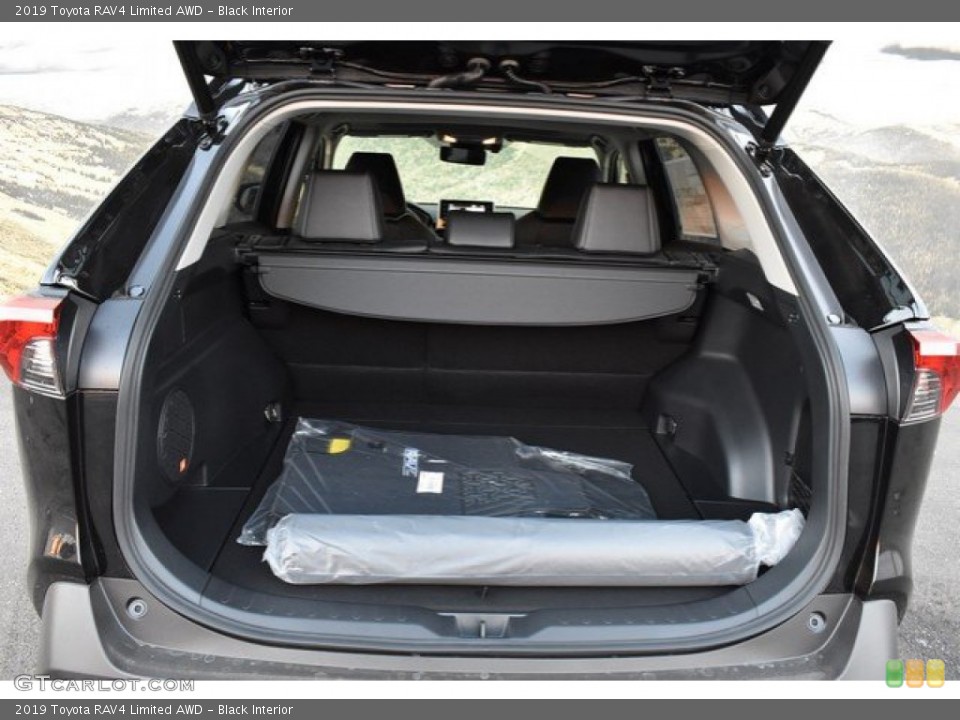 Black Interior Trunk for the 2019 Toyota RAV4 Limited AWD #131320497