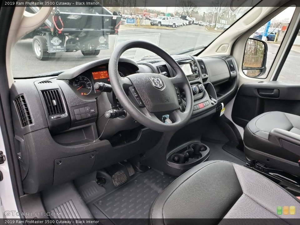 Black Interior Photo for the 2019 Ram ProMaster 3500 Cutaway #131321781