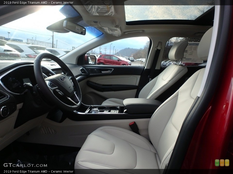 Ceramic Interior Front Seat for the 2019 Ford Edge Titanium AWD #131322597