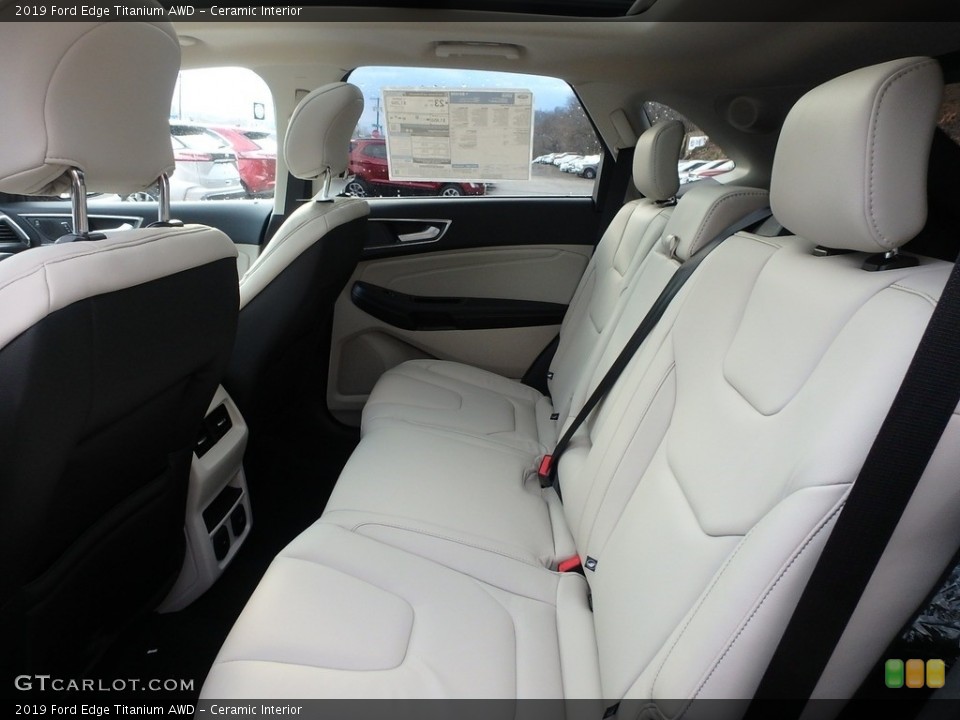 Ceramic Interior Rear Seat for the 2019 Ford Edge Titanium AWD #131322618