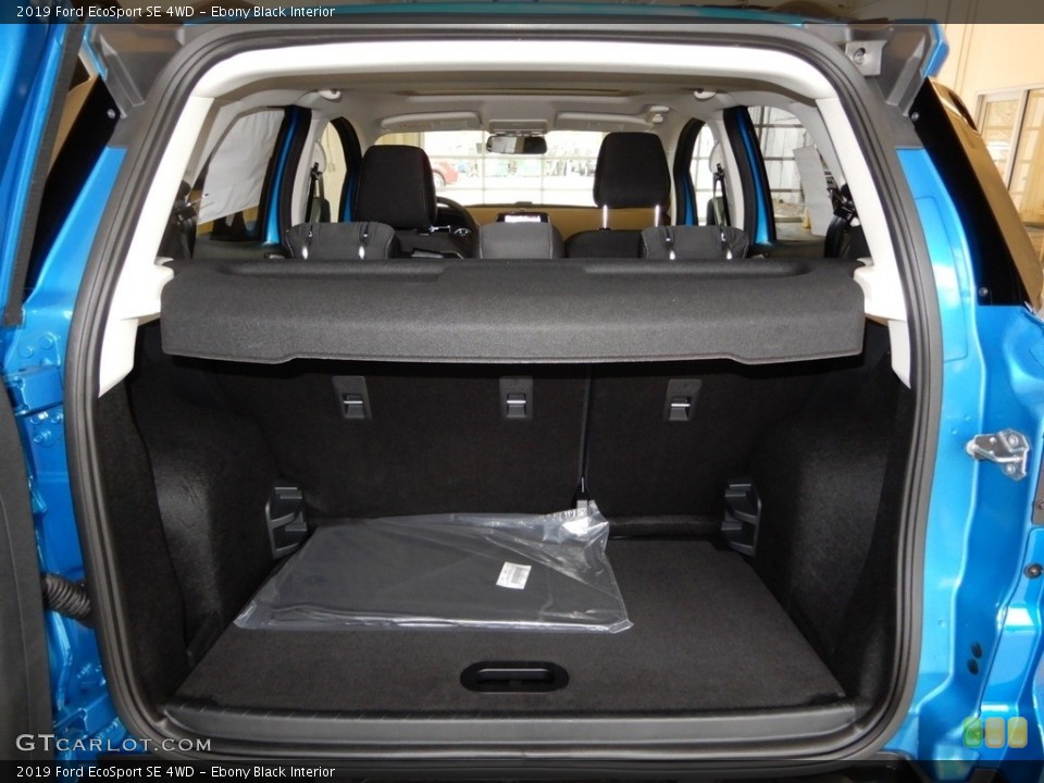 Ebony Black Interior Trunk for the 2019 Ford EcoSport SE 4WD #131326761