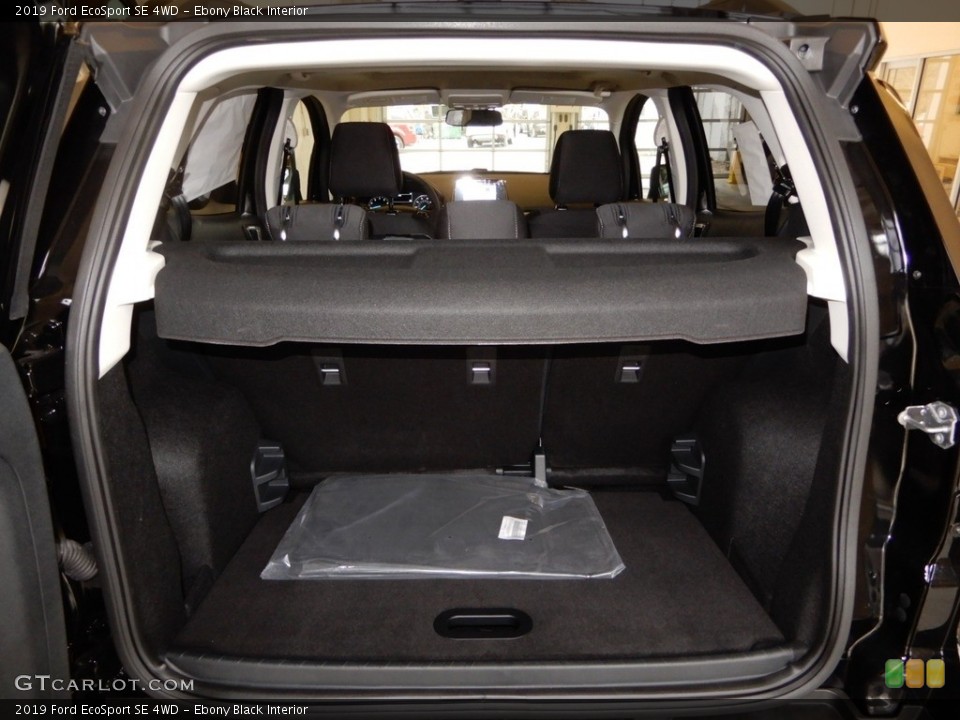 Ebony Black Interior Trunk for the 2019 Ford EcoSport SE 4WD #131327127