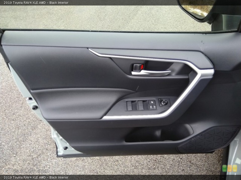 Black Interior Door Panel for the 2019 Toyota RAV4 XLE AWD #131344964