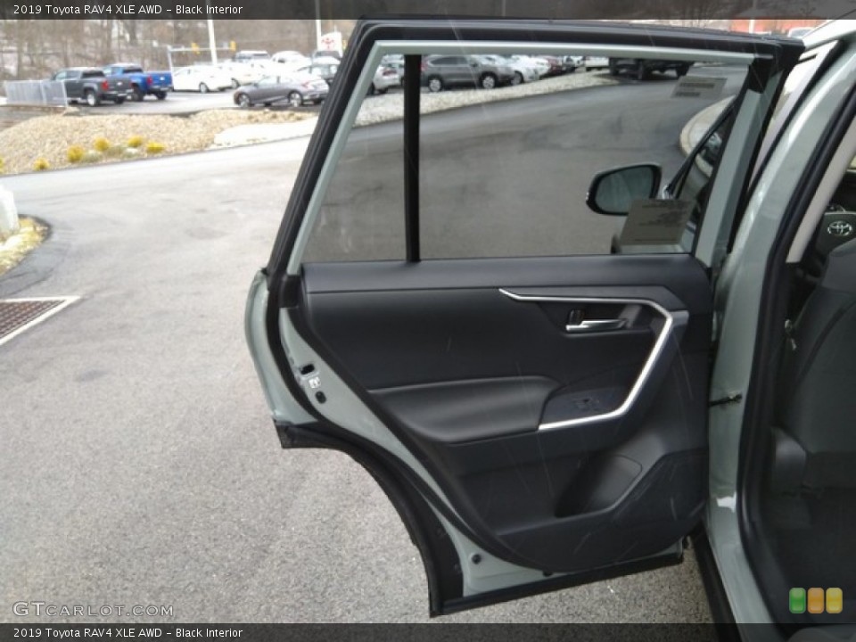 Black Interior Door Panel for the 2019 Toyota RAV4 XLE AWD #131345036