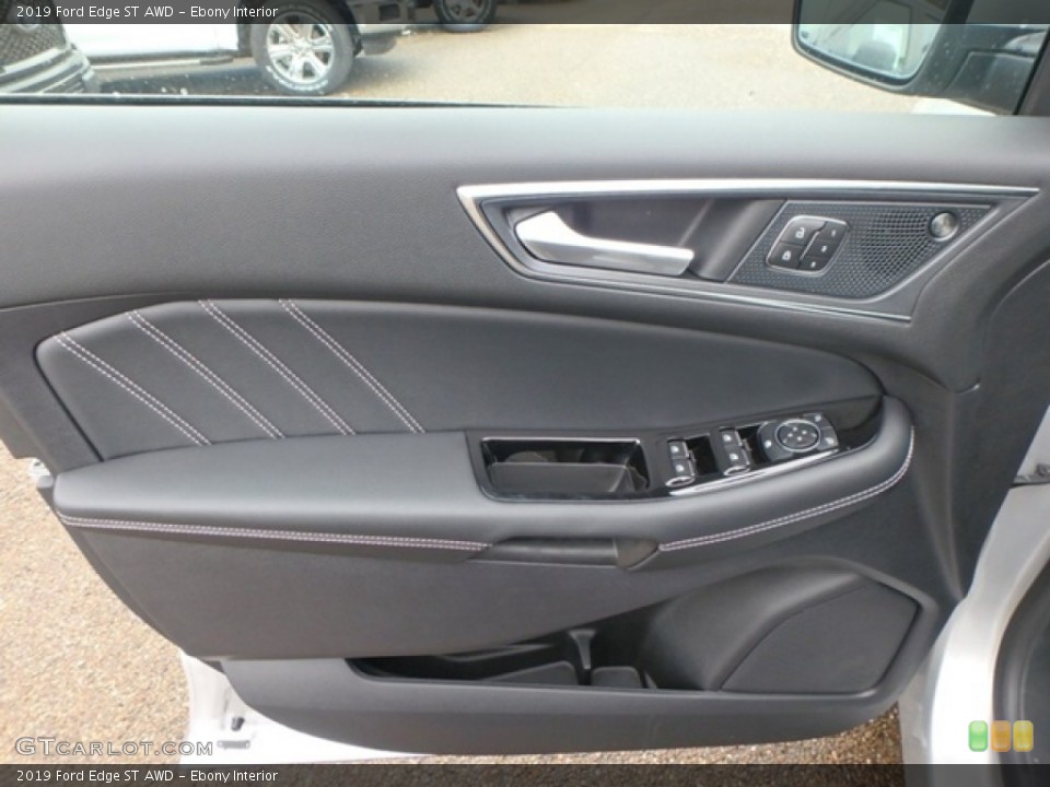 Ebony Interior Door Panel for the 2019 Ford Edge ST AWD #131346602