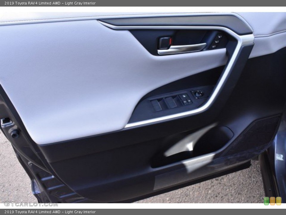 Light Gray Interior Door Panel for the 2019 Toyota RAV4 Limited AWD #131346953