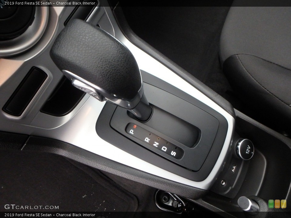 Charcoal Black Interior Transmission for the 2019 Ford Fiesta SE Sedan #131347970