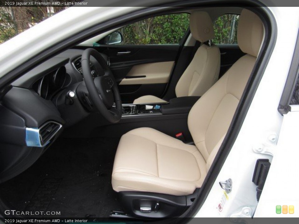 Latte Interior Photo for the 2019 Jaguar XE Premium AWD #131355518