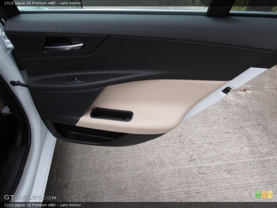 Latte Interior Door Panel for the 2019 Jaguar XE Premium AWD #131355773