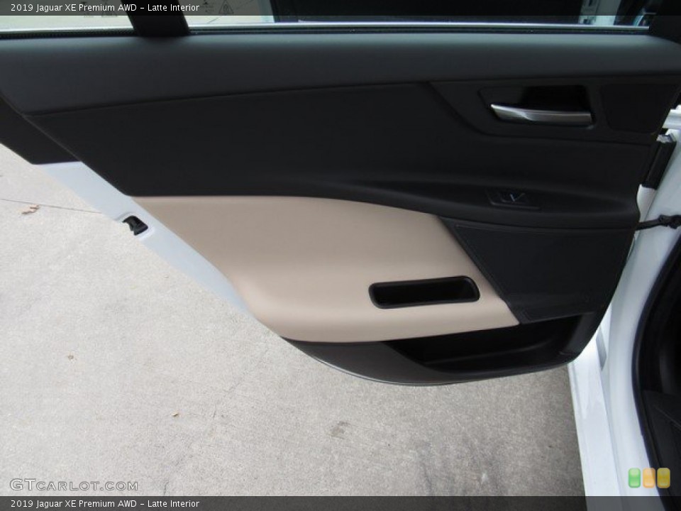Latte Interior Door Panel for the 2019 Jaguar XE Premium AWD #131355791
