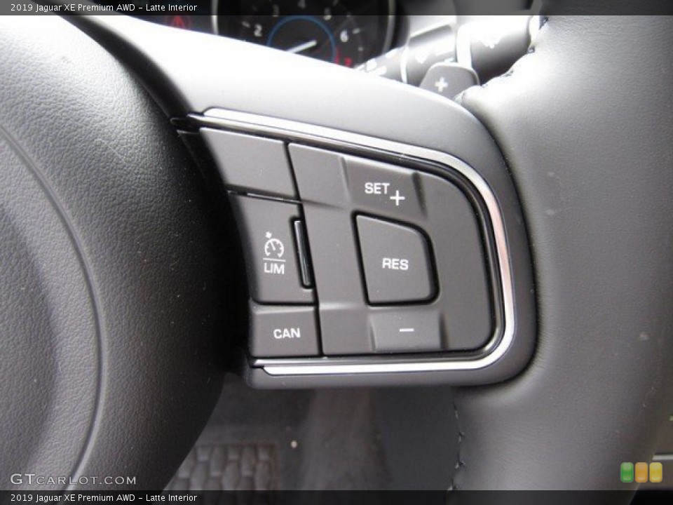 Latte Interior Steering Wheel for the 2019 Jaguar XE Premium AWD #131355892