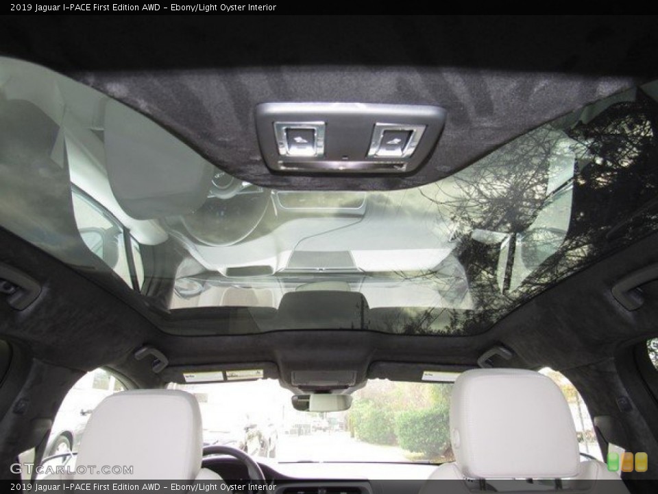Ebony/Light Oyster Interior Sunroof for the 2019 Jaguar I-PACE First Edition AWD #131357000