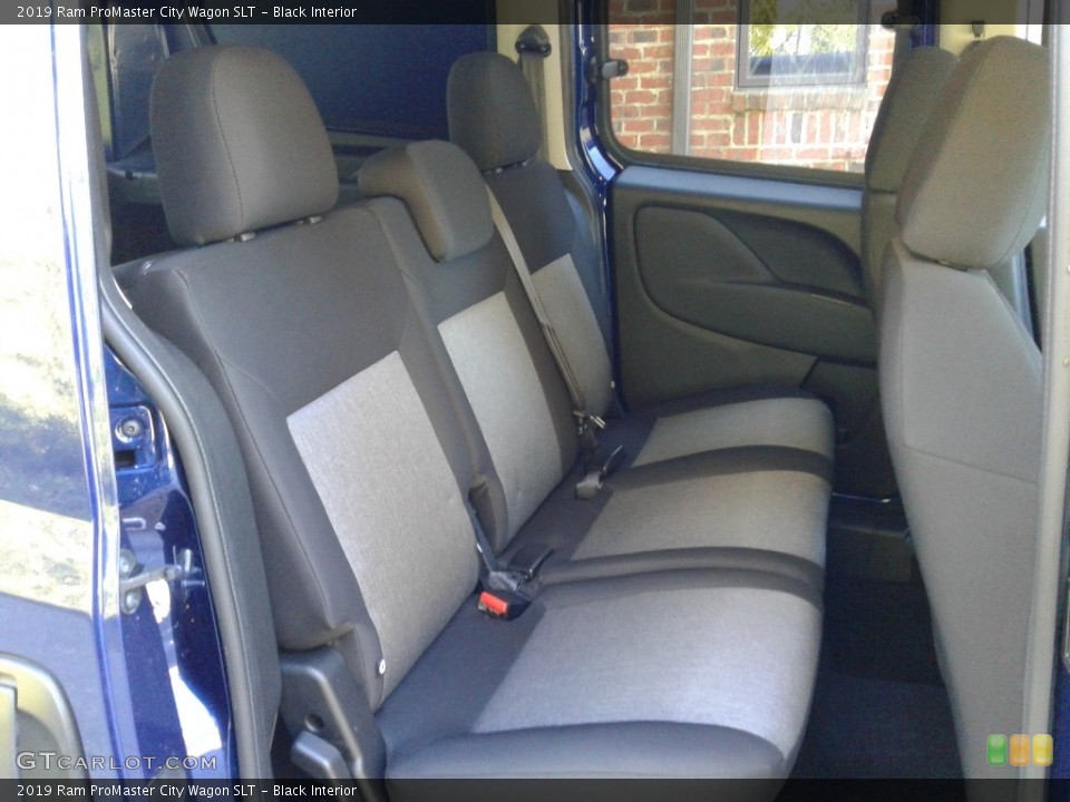 Black Interior Rear Seat for the 2019 Ram ProMaster City Wagon SLT #131367554
