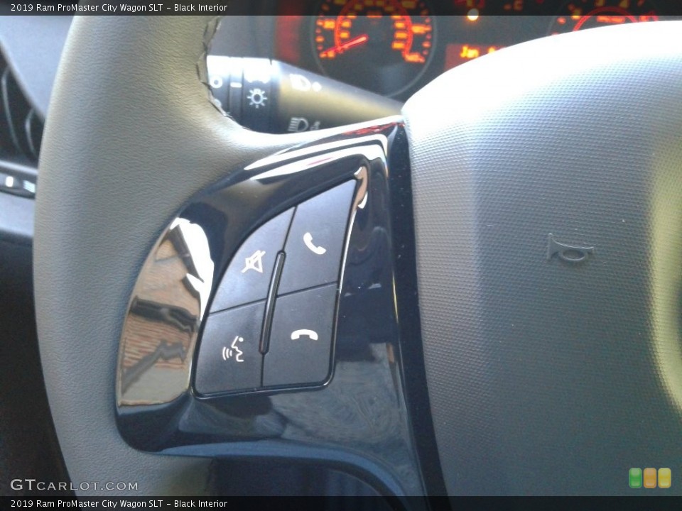 Black Interior Steering Wheel for the 2019 Ram ProMaster City Wagon SLT #131367569