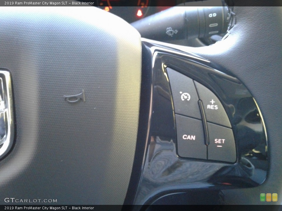 Black Interior Steering Wheel for the 2019 Ram ProMaster City Wagon SLT #131367572