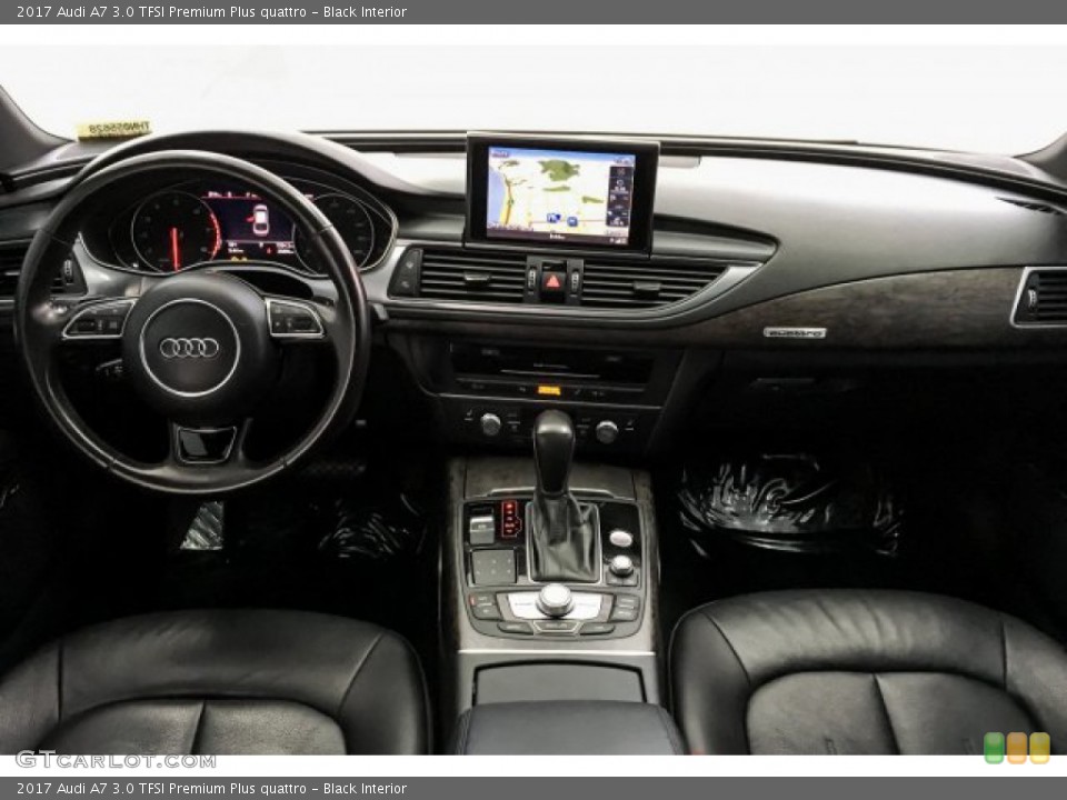 Black Interior Dashboard for the 2017 Audi A7 3.0 TFSI Premium Plus quattro #131372012