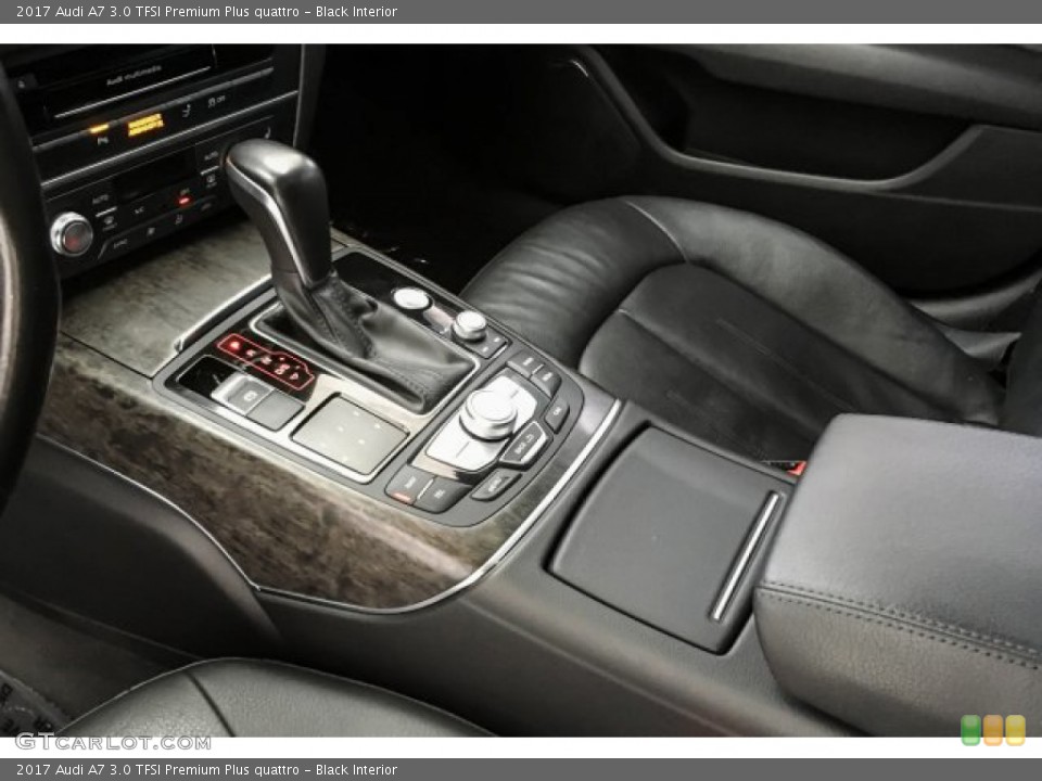 Black Interior Transmission for the 2017 Audi A7 3.0 TFSI Premium Plus quattro #131372510