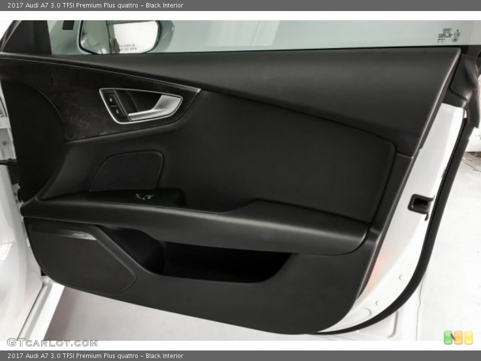 Black Interior Door Panel for the 2017 Audi A7 3.0 TFSI Premium Plus quattro #131372804