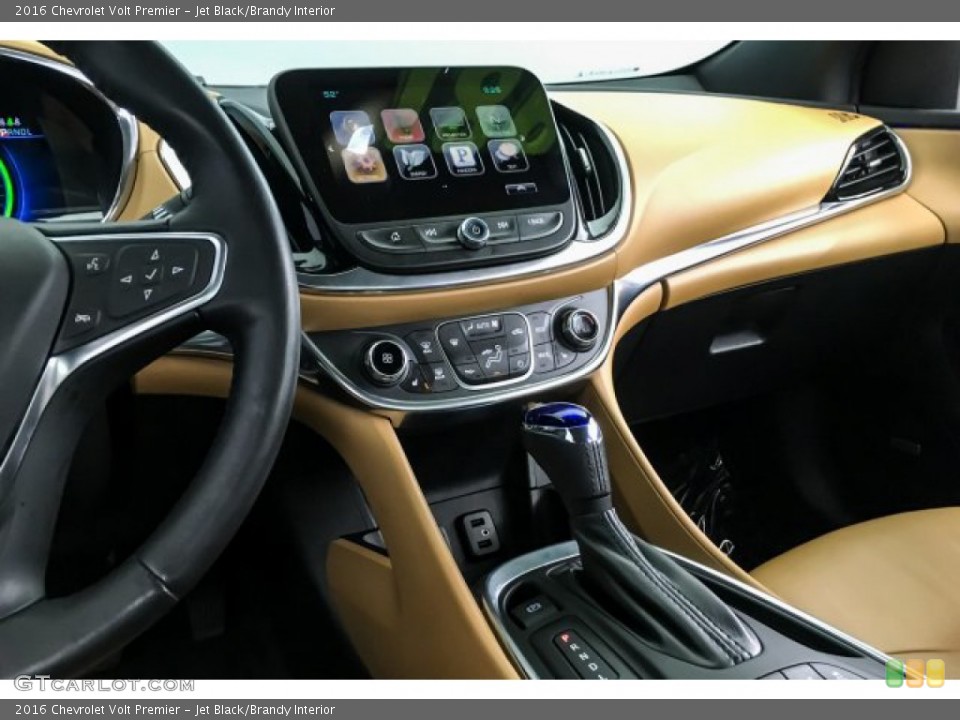 Jet Black/Brandy Interior Controls for the 2016 Chevrolet Volt Premier #131378150