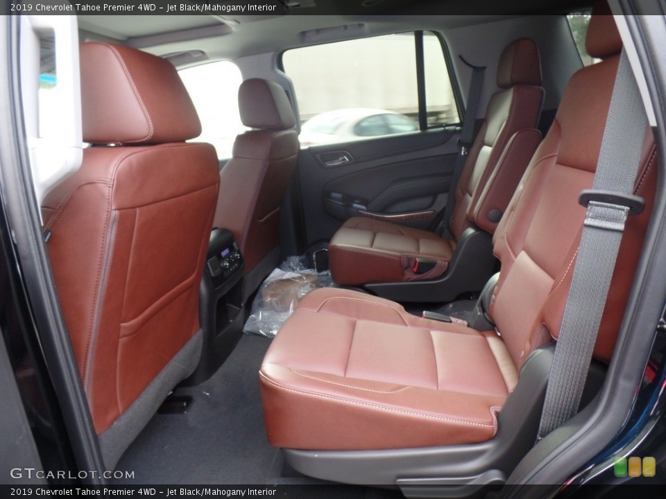 Jet Black/Mahogany Interior Rear Seat for the 2019 Chevrolet Tahoe Premier 4WD #131379530
