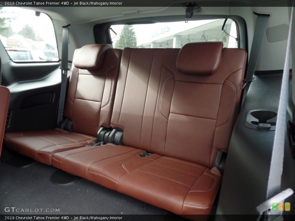 Jet Black/Mahogany Interior Rear Seat for the 2019 Chevrolet Tahoe Premier 4WD #131379569