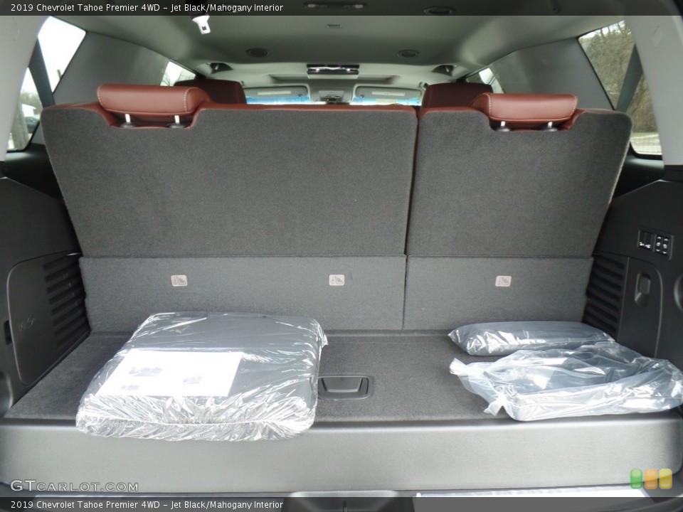 Jet Black/Mahogany Interior Trunk for the 2019 Chevrolet Tahoe Premier 4WD #131379644