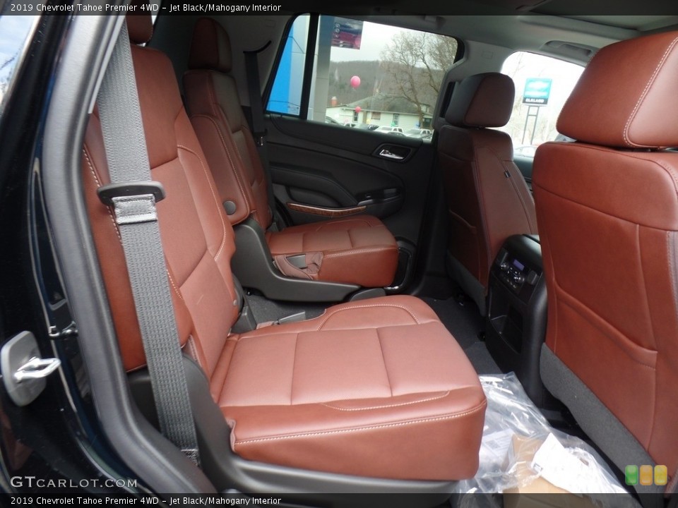 Jet Black/Mahogany Interior Rear Seat for the 2019 Chevrolet Tahoe Premier 4WD #131379794