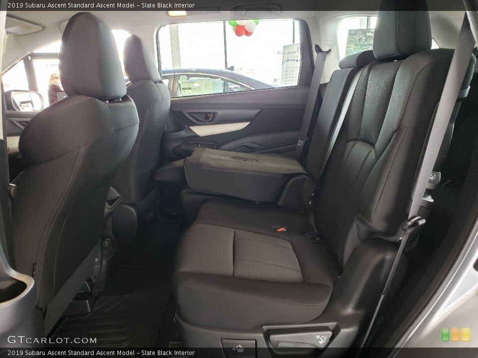 Slate Black Interior Rear Seat for the 2019 Subaru Ascent  #131380447