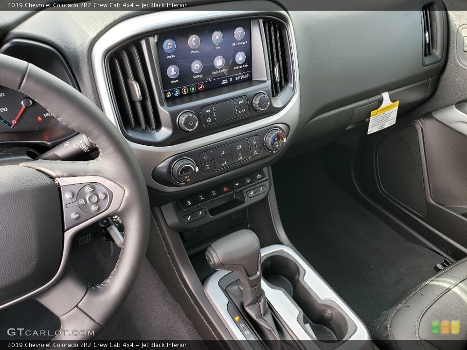 Jet Black Interior Controls for the 2019 Chevrolet Colorado ZR2 Crew Cab 4x4 #131382569
