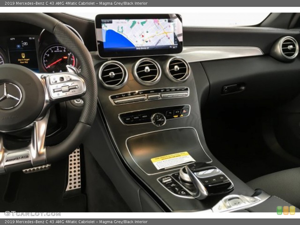 Magma Grey/Black Interior Dashboard for the 2019 Mercedes-Benz C 43 AMG 4Matic Cabriolet #131383841