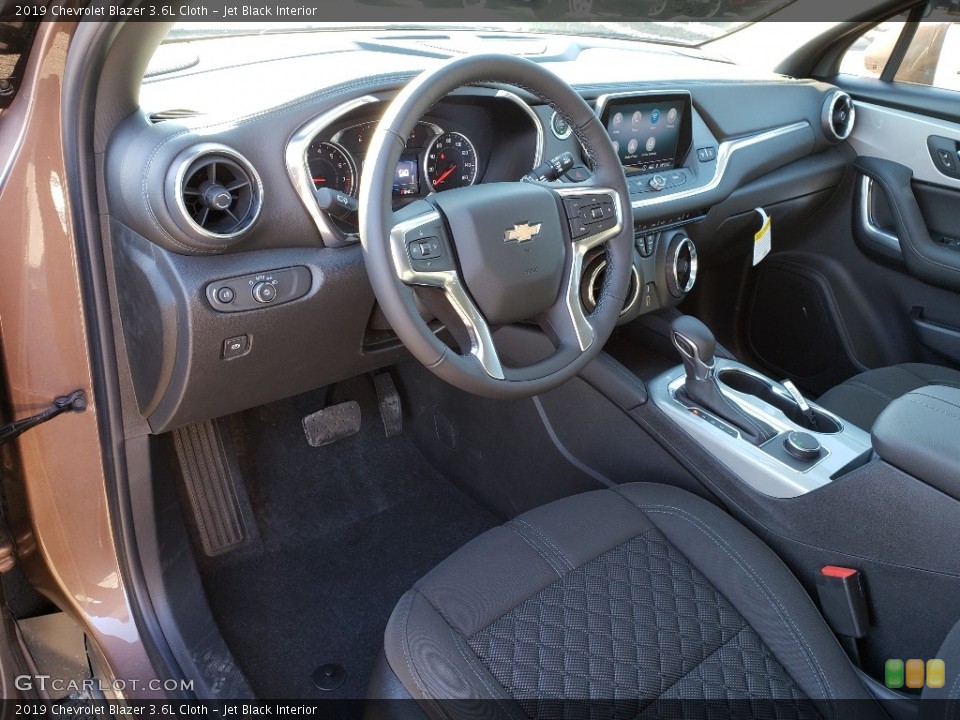 Jet Black Interior Photo for the 2019 Chevrolet Blazer 3.6L Cloth #131392848