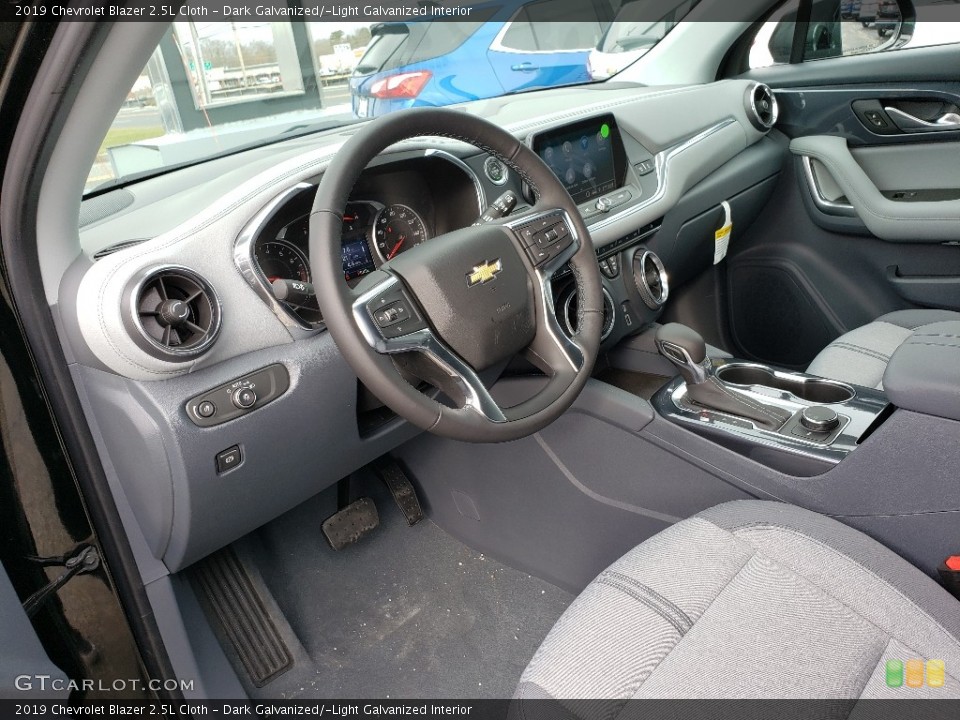 Dark Galvanized/­Light Galvanized Interior Photo for the 2019 Chevrolet Blazer 2.5L Cloth #131393202