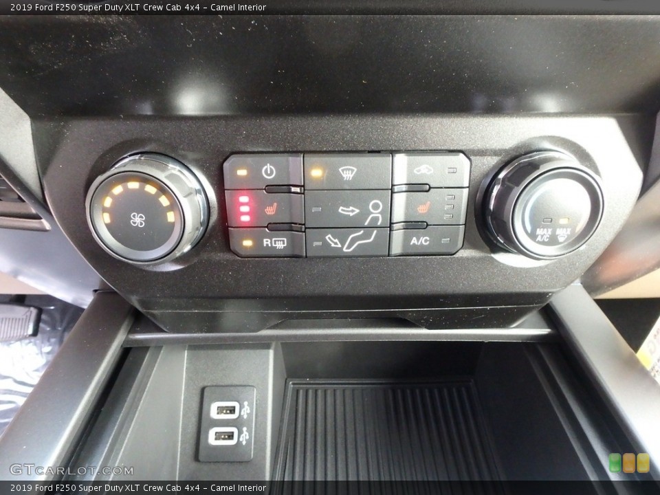Camel Interior Controls for the 2019 Ford F250 Super Duty XLT Crew Cab 4x4 #131393259